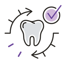 the dedicated difference icon Dedicated Dental