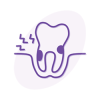 periodontal disease icon Dedicated Dental