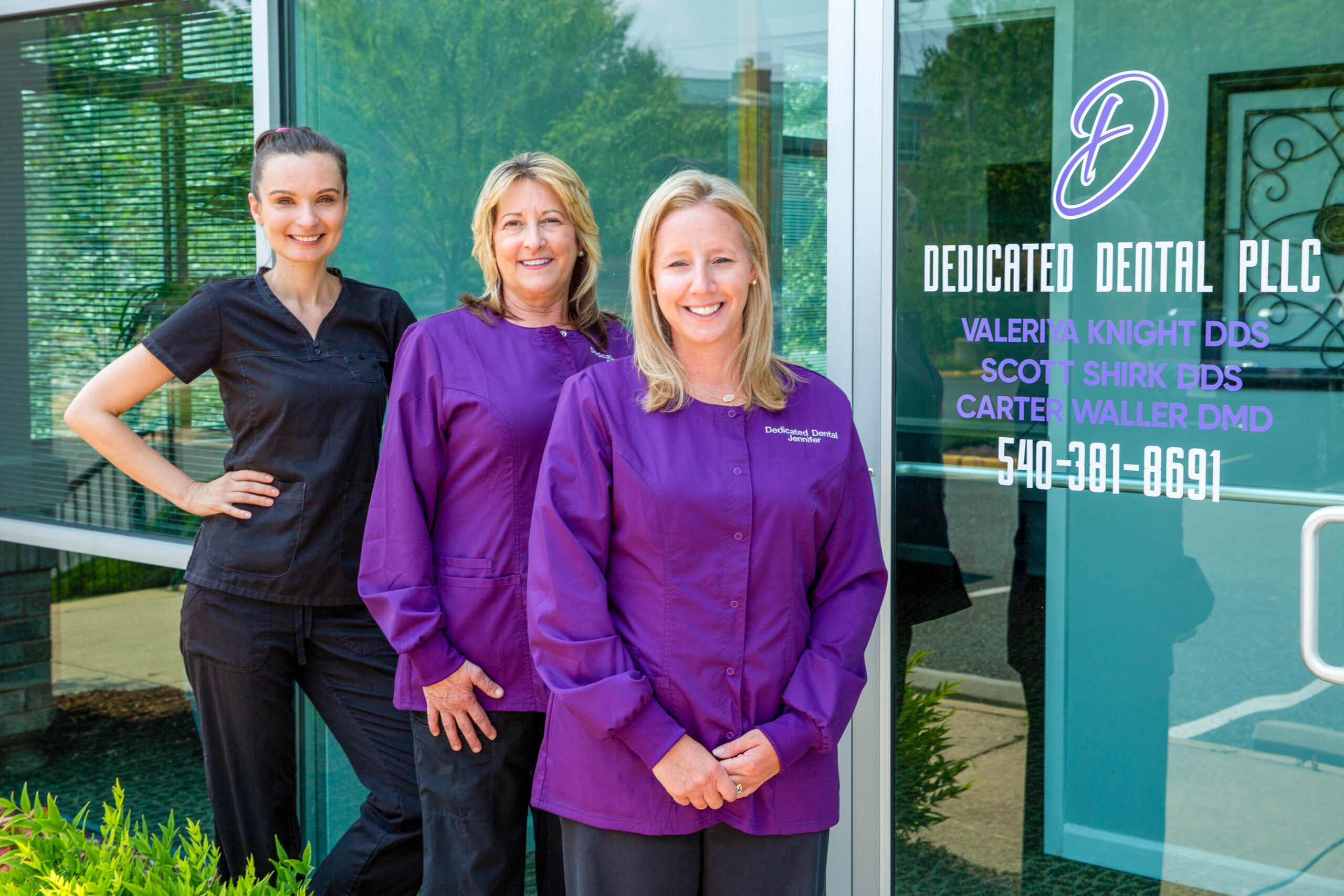 the Dedicated Dental team in Stafford VA contact us